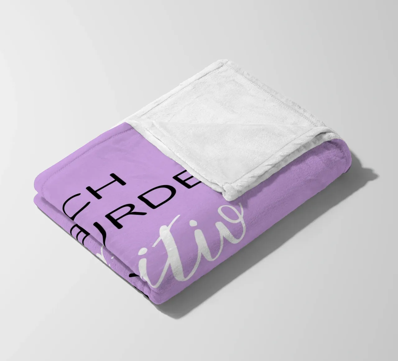 Lustiges Text Design Fleecedecke von BenCoStyle