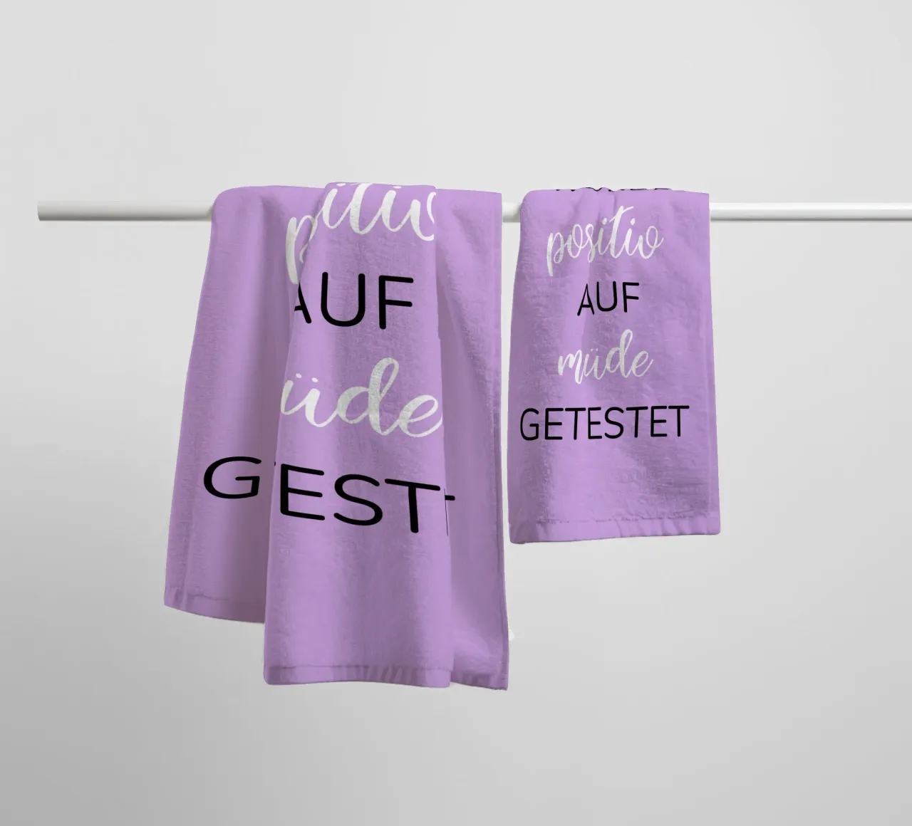 Grappig tekstontwerp badhanddoek van BenCoStyle