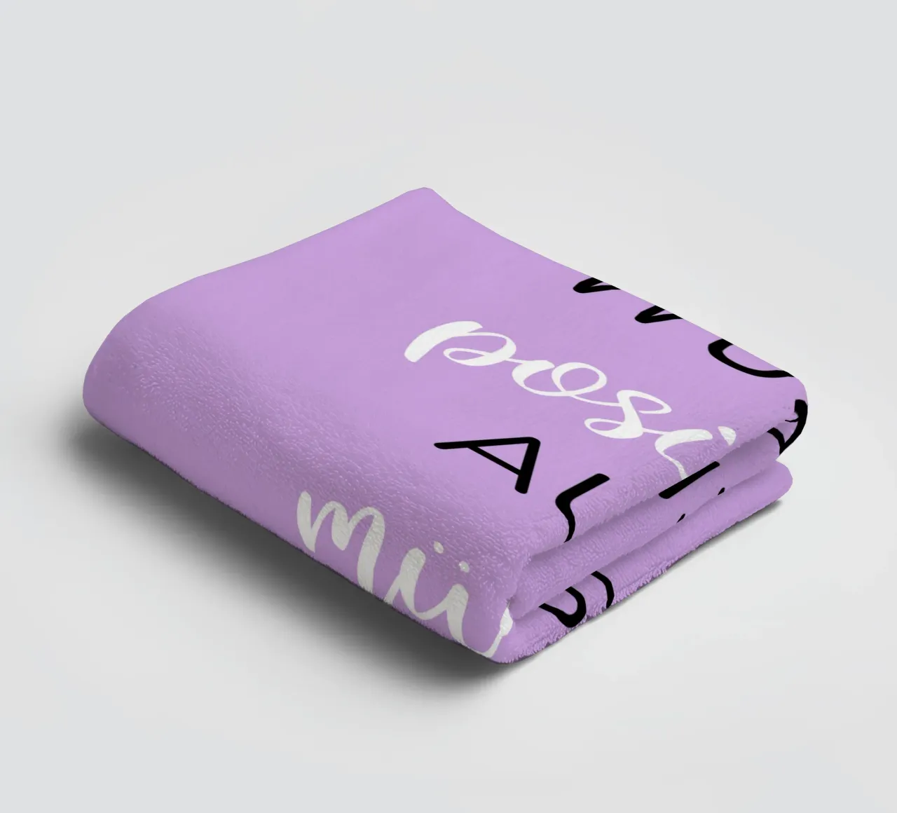 Grappig tekstontwerp badhanddoek van BenCoStyle