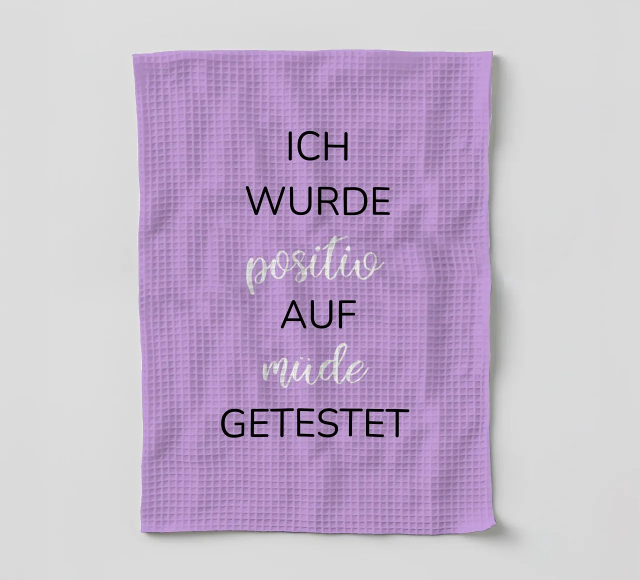 Lustiges Text Design Geschirrtuch von BenCoStyle