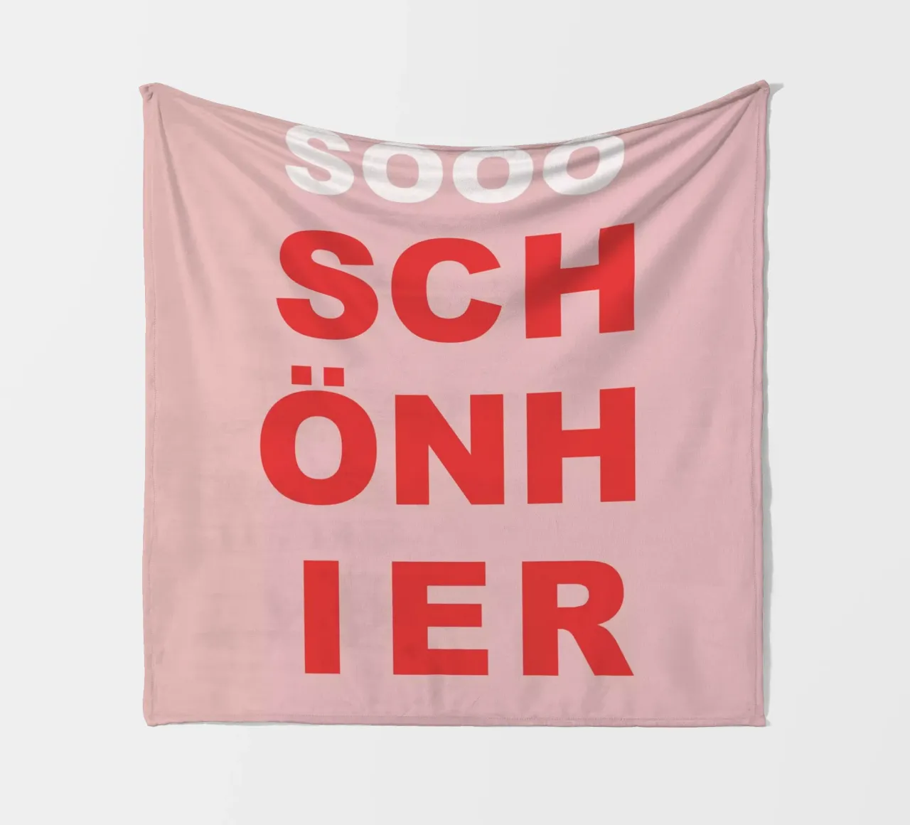 sooo schön hier coperta in pile da Hej Ibiza by Ute Arnold
