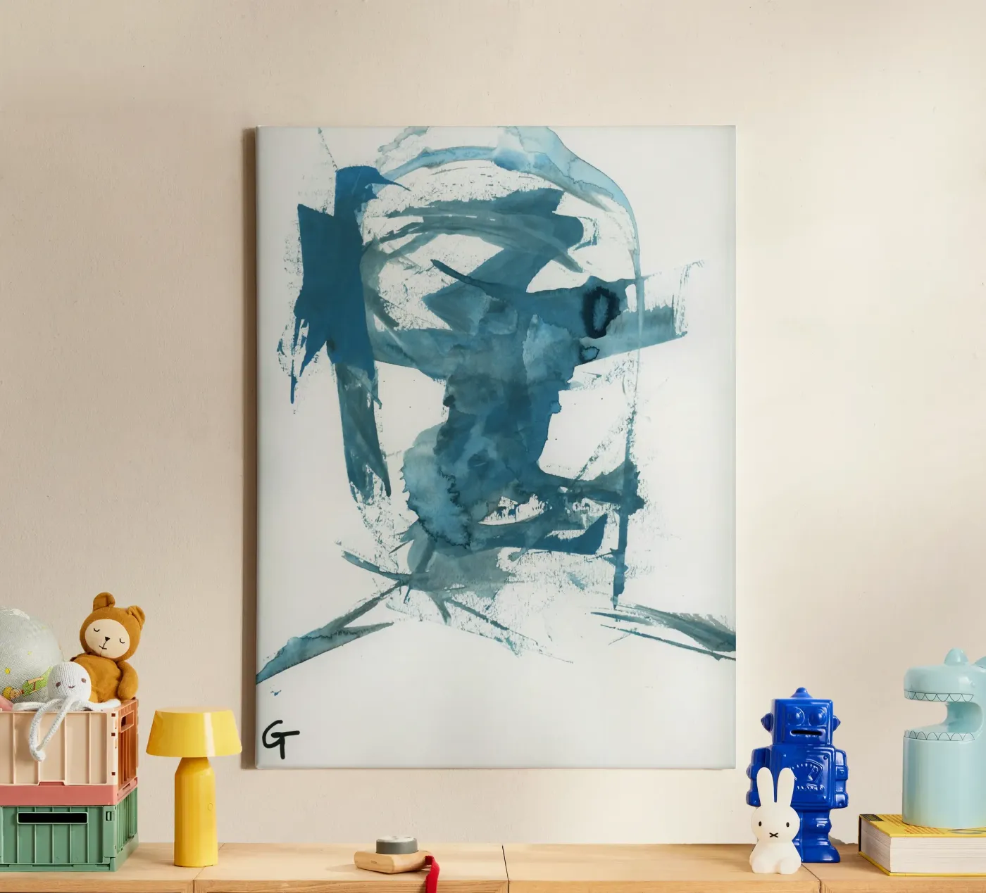 Untitled canvas by gtobonart