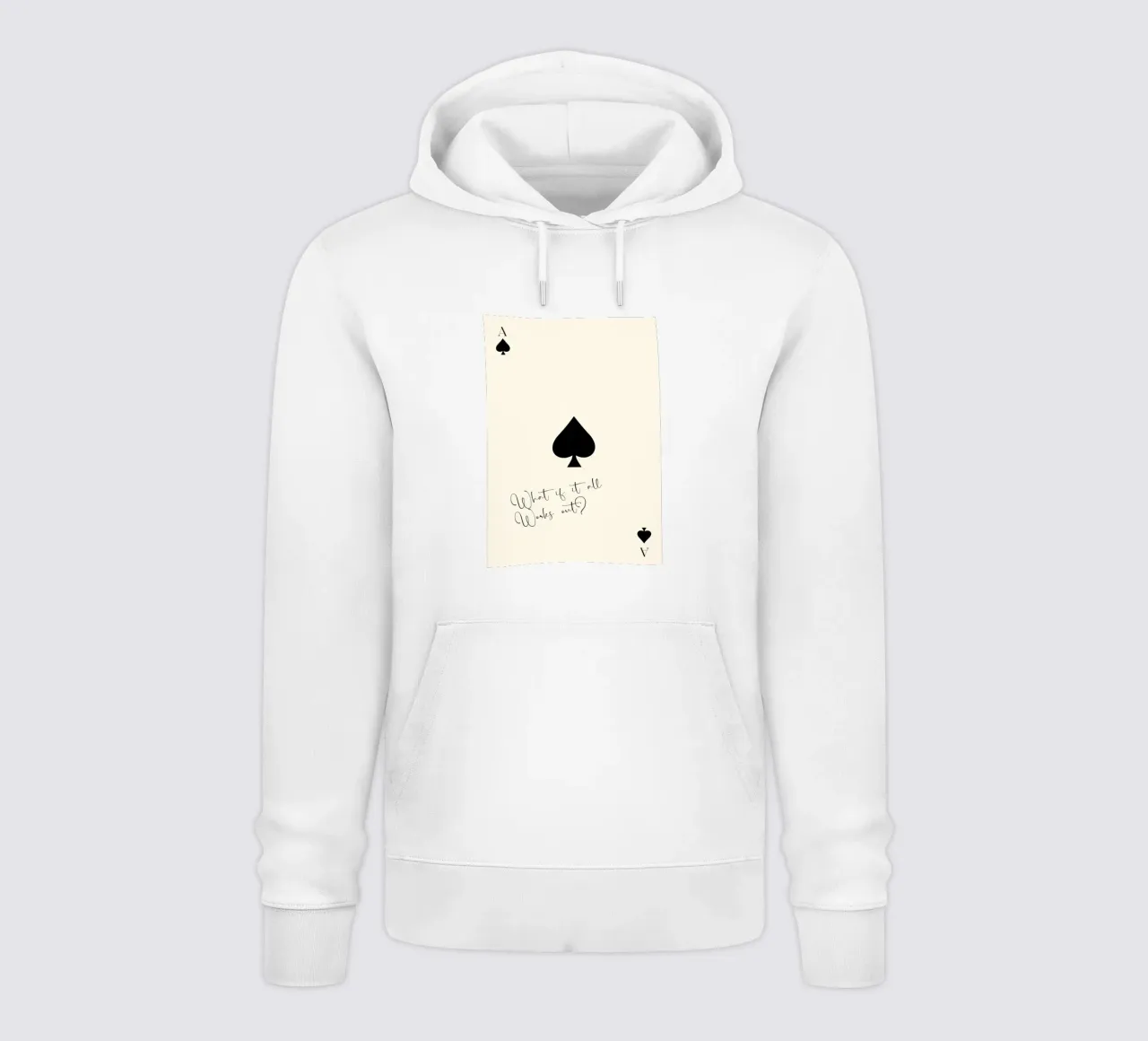 What If It All Works Out Hoodie von Attaboy Dsgn