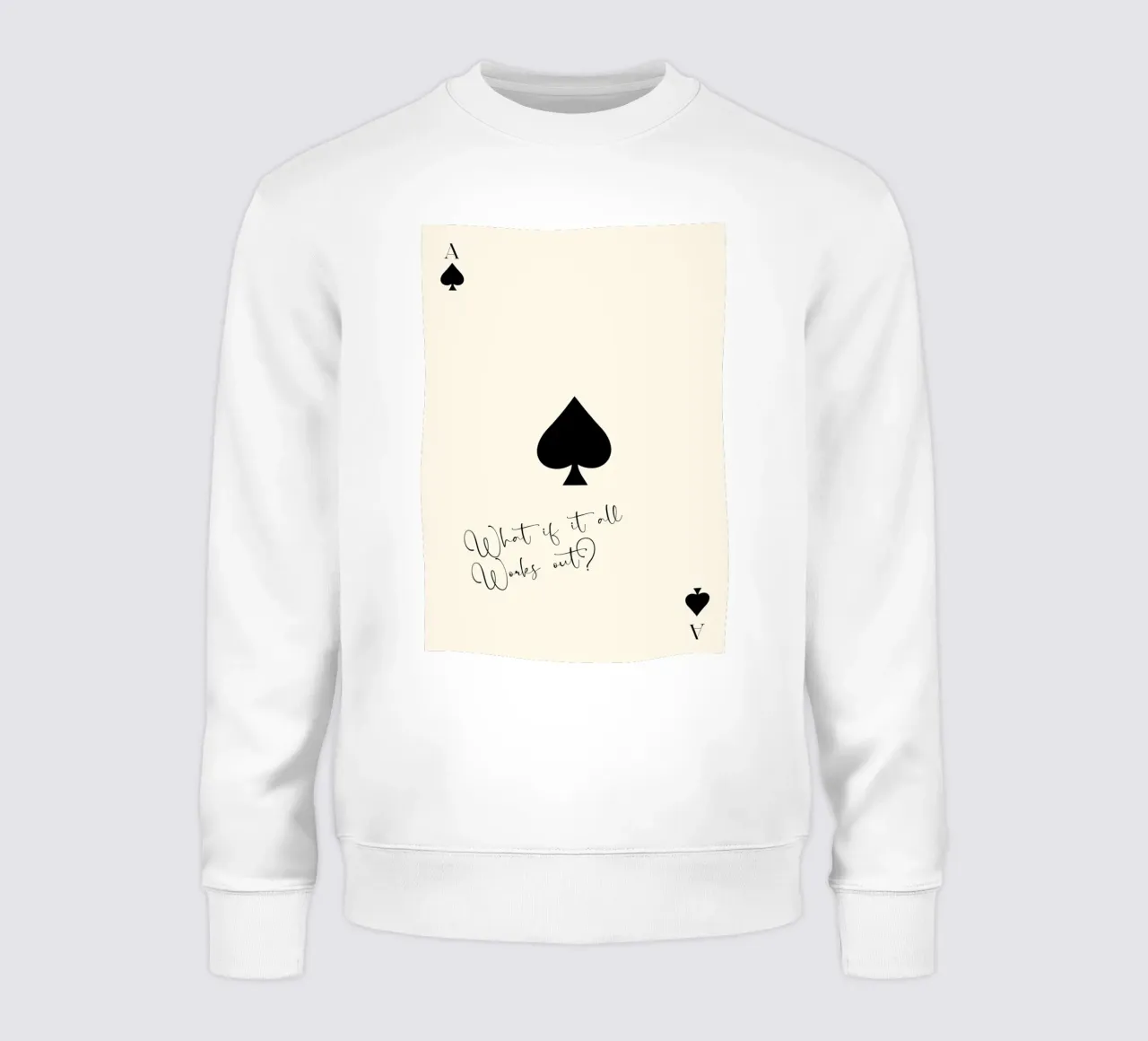 What If It All Works Out sudadera de Attaboy Dsgn