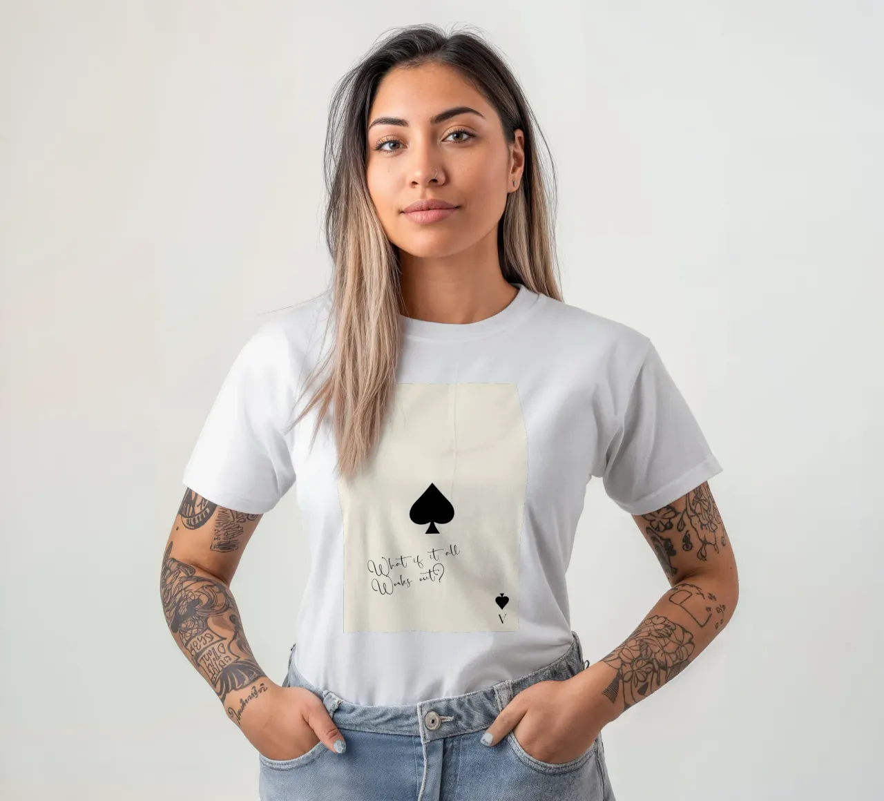 What If It All Works Out T-Shirt von Attaboy Dsgn
