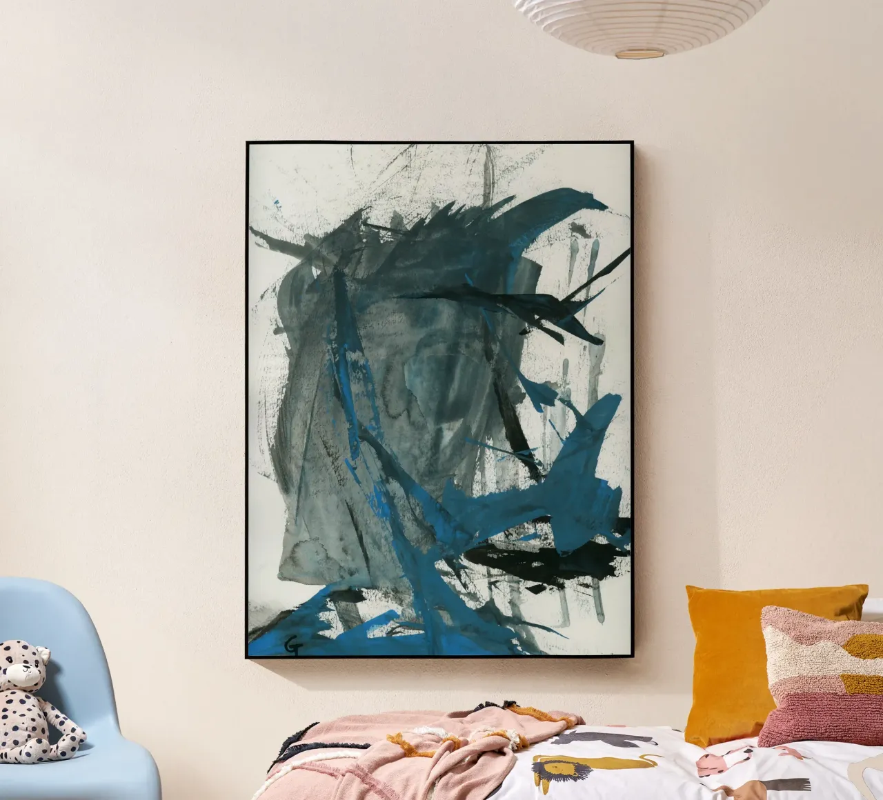 Wilde acryl van gtobonart