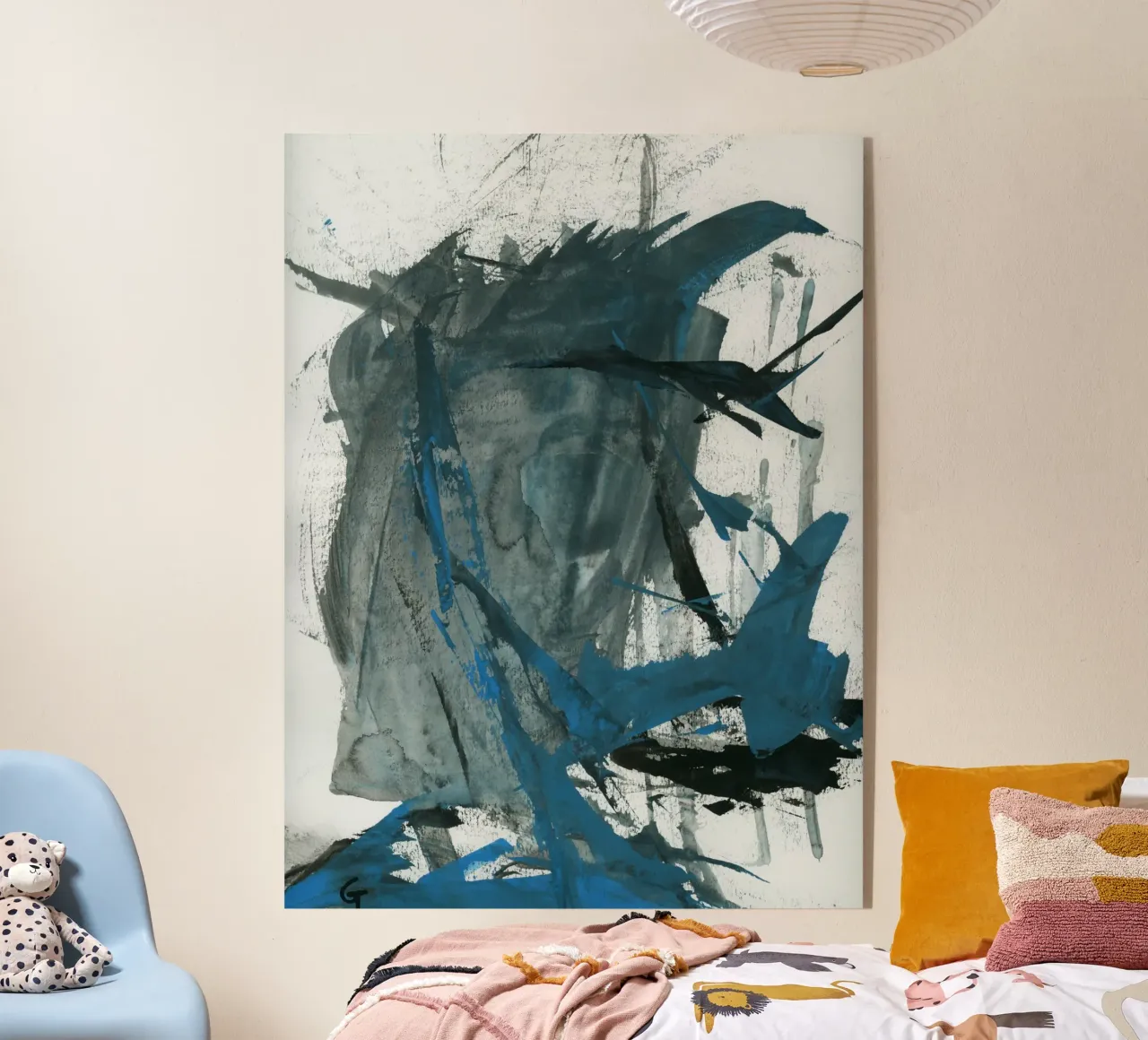 Wilde acryl van gtobonart