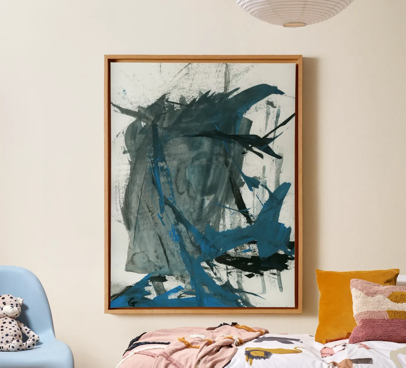 Wilde canvas van gtobonart