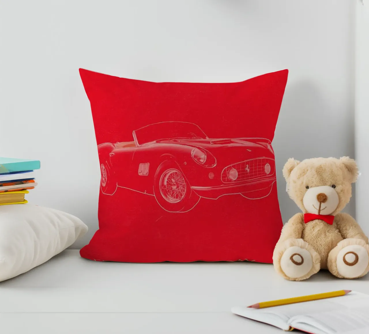 Ferris Bueller's Day Off decorative cushion by Calm The Ham
