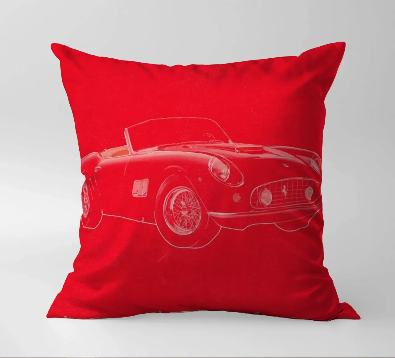 Ferris Bueller's Day Off decorative cushion by Calm The Ham