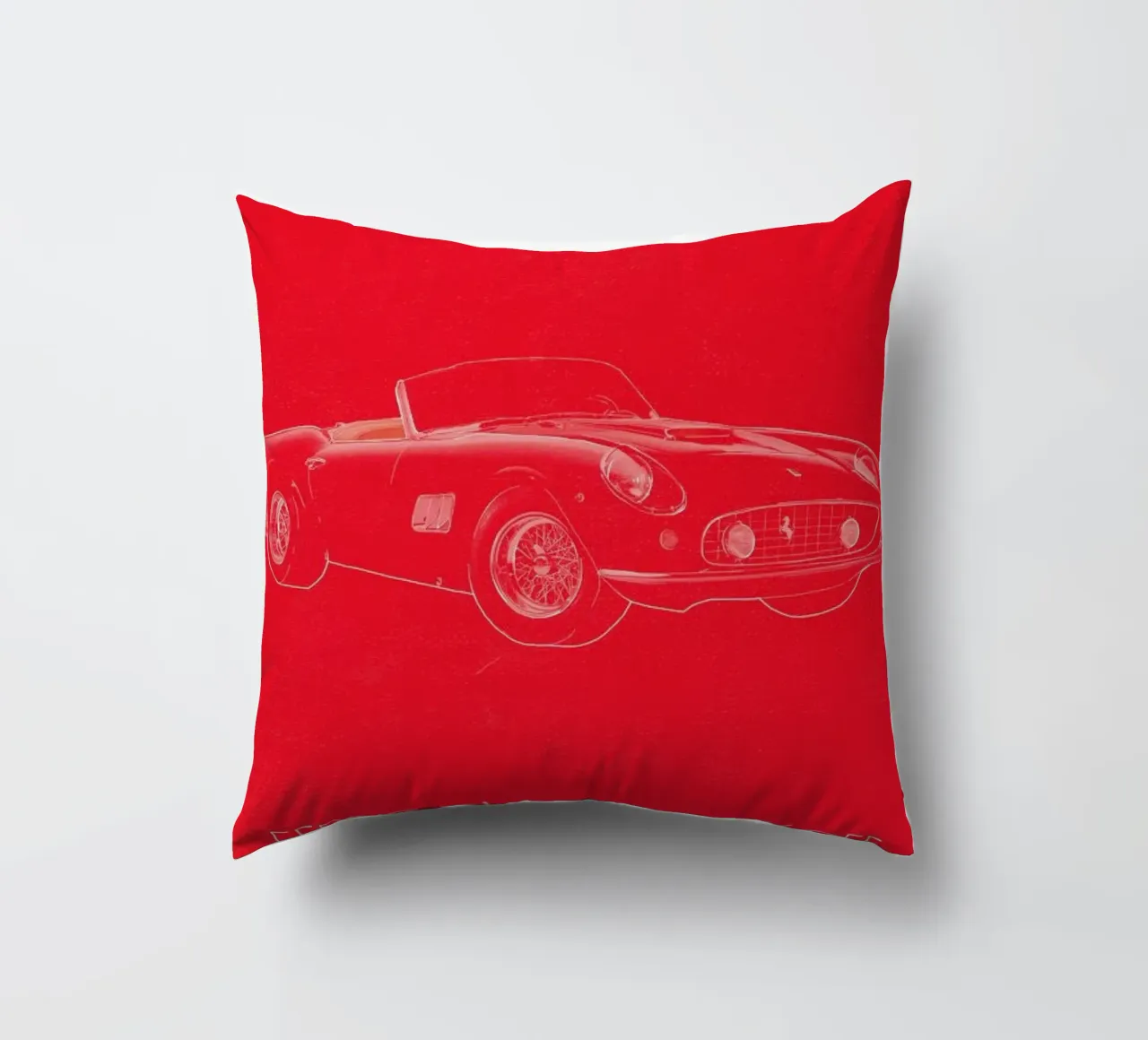 Ferris Bueller's Day Off decorative cushion by Calm The Ham