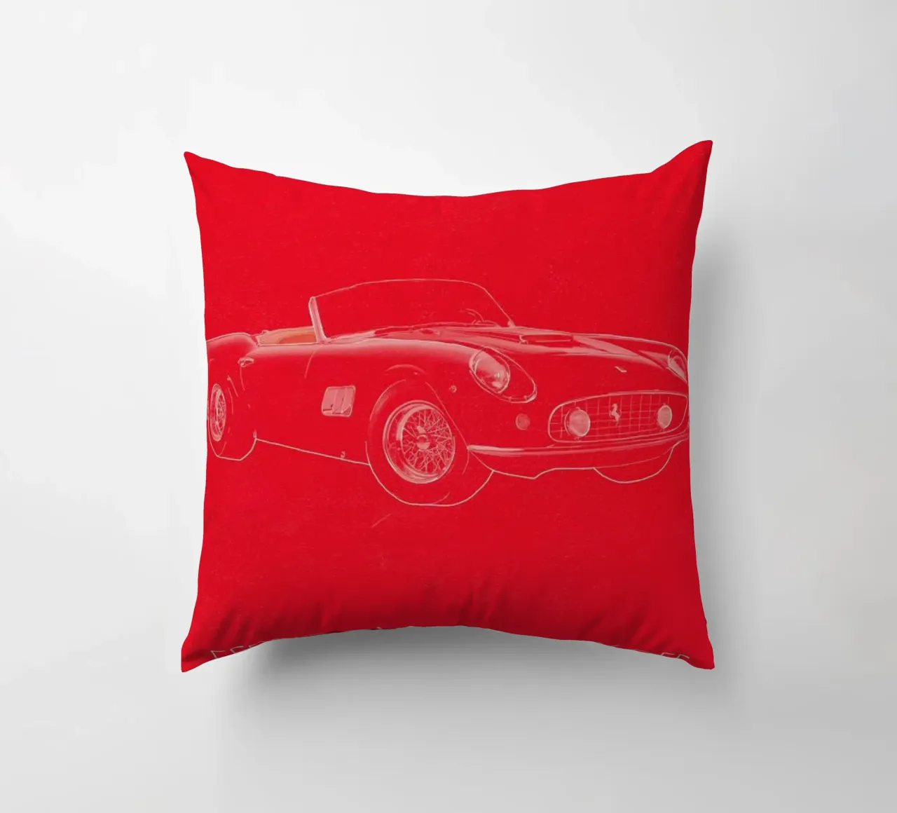 Ferris Bueller's Day Off decorative cushion by Calm The Ham