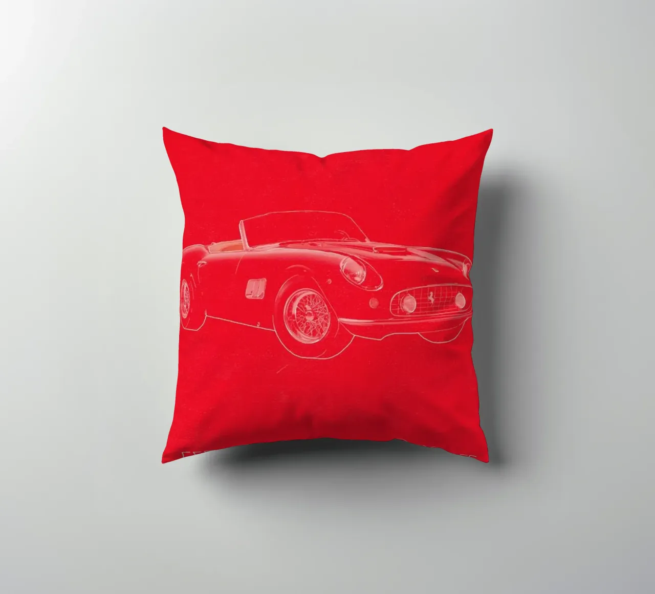 Ferris Bueller's Day Off decorative cushion by Calm The Ham