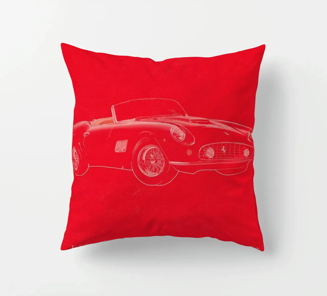 Ferris Bueller's Day Off decorative cushion by Calm The Ham
