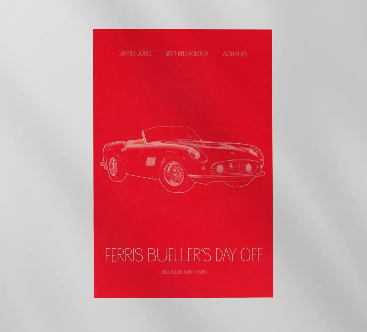 Ferris Bueller's Day Off pellicola backlit da Calm The Ham