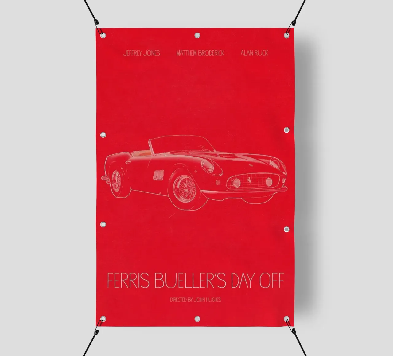Ferris Bueller's Day Off telo in pvc da Calm The Ham