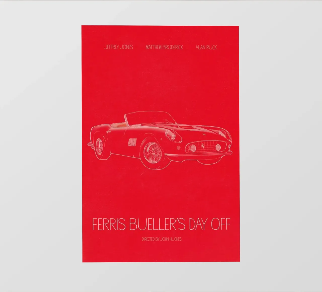 Ferris Bueller's Day Off telo in pvc da Calm The Ham
