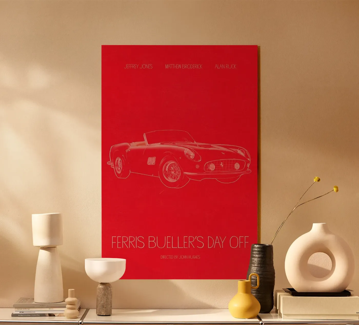 Ferris Bueller's Day Off plexiglass da Calm The Ham