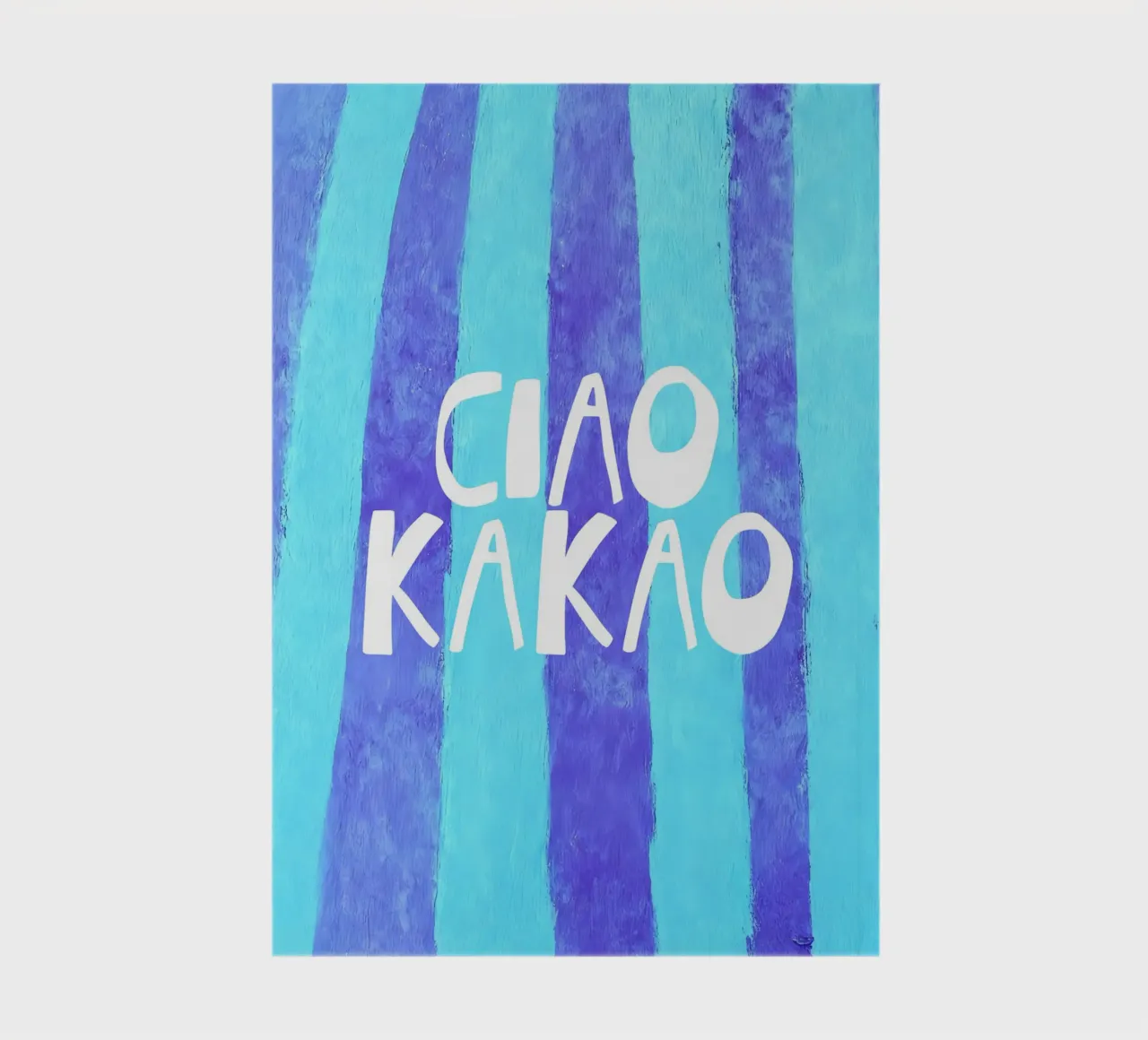 Quirky Ciao Kakao Typography diario da Attaboy Dsgn