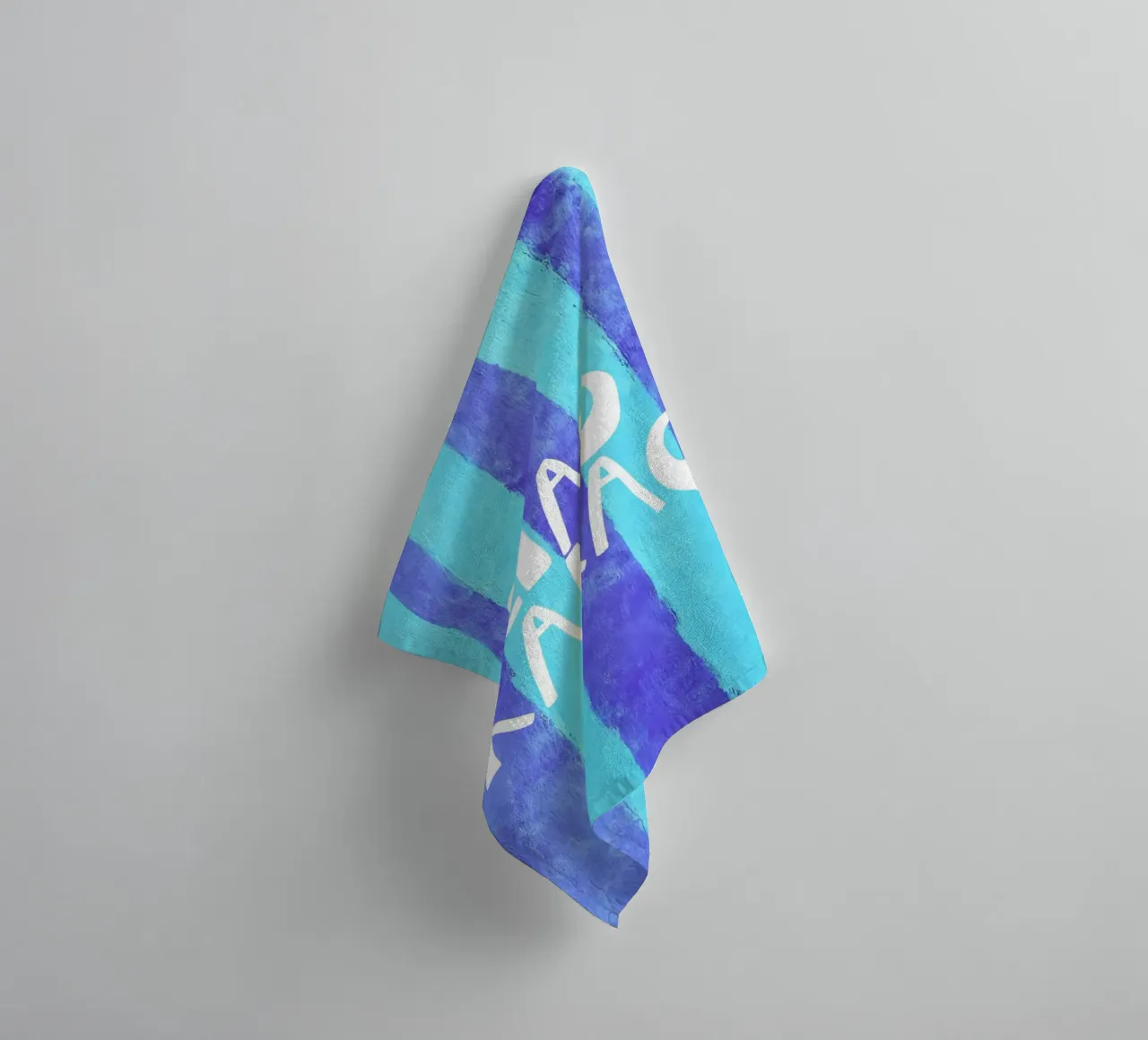 Quirky Ciao Kakao Typography asciugamano da bagno da Attaboy Dsgn