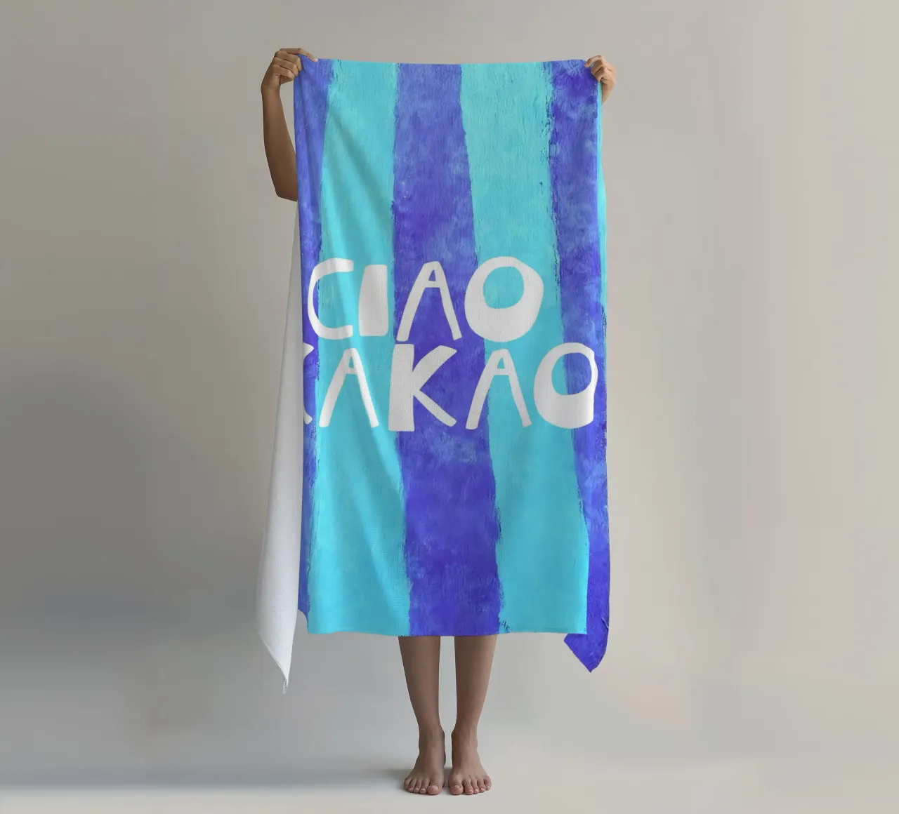 Quirky Ciao Kakao Typography telo mare da Attaboy Dsgn