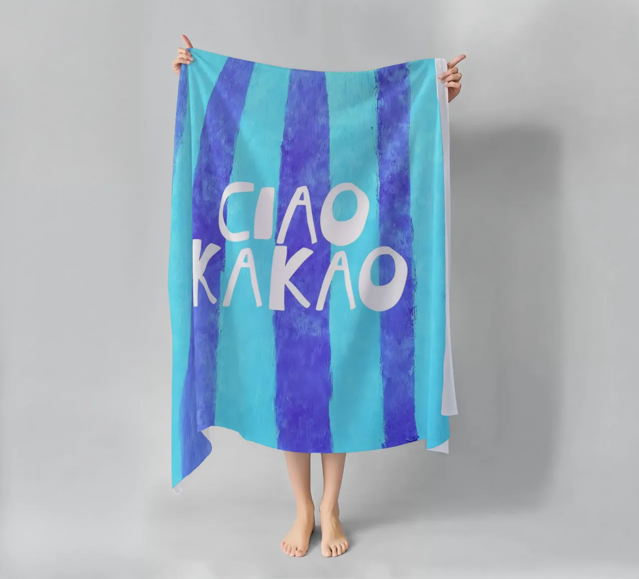 Quirky Ciao Kakao Typography telo mare da Attaboy Dsgn
