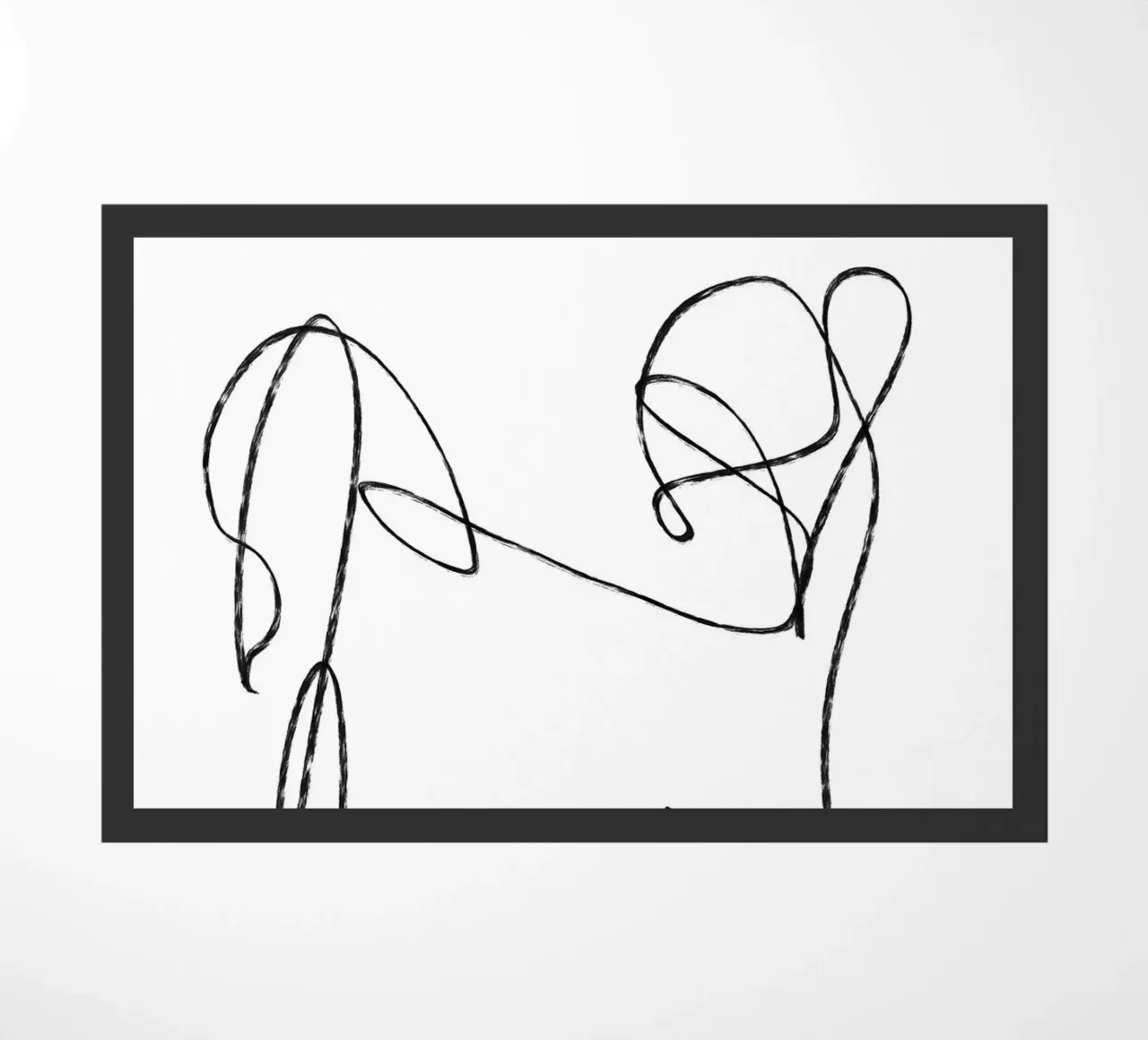 Amore e palloncini zerbino da Studio B