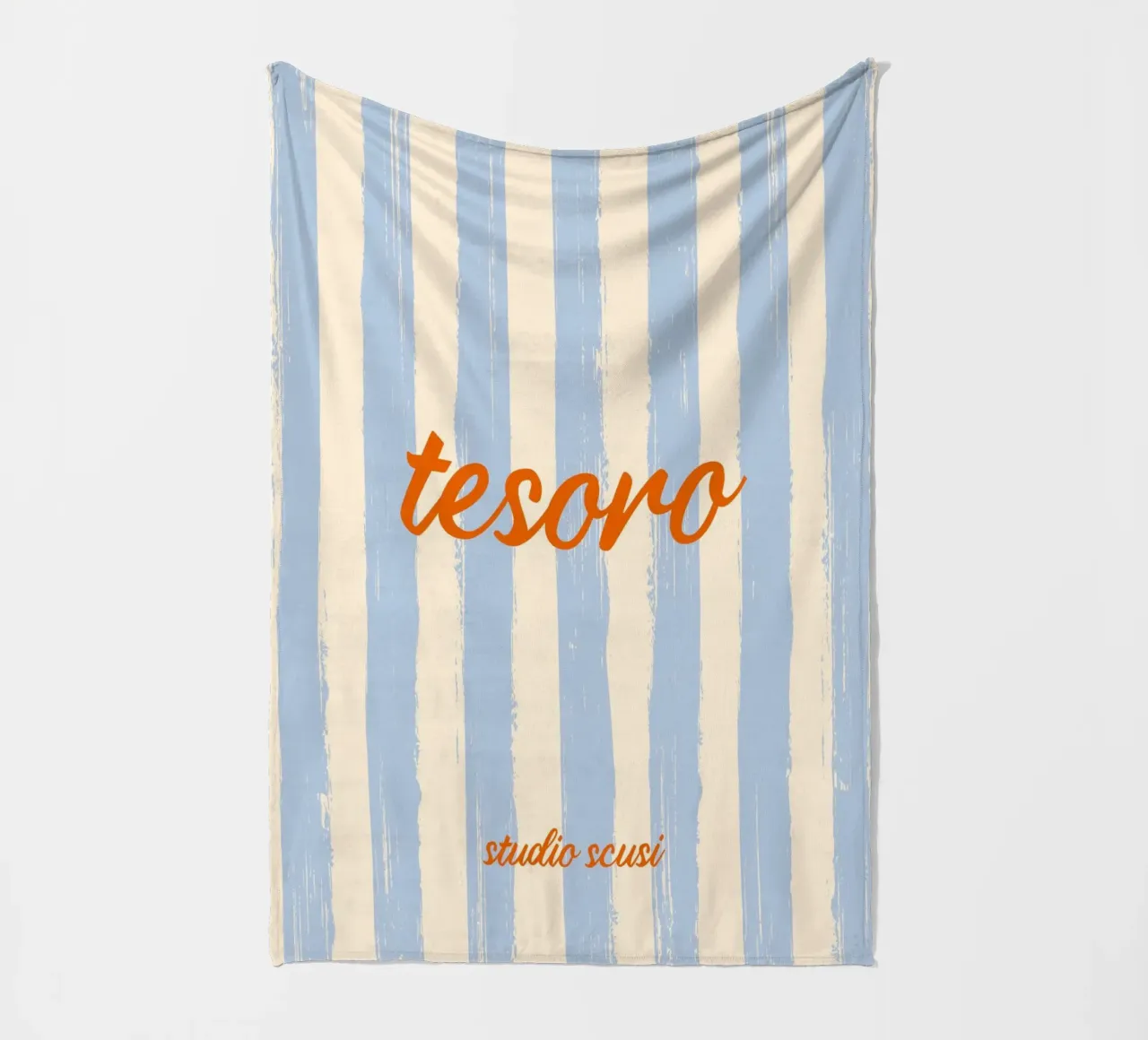 Tesoro - Kosename Schatz auf Italienisch oder Spanisch coperta in pile da studio scusi