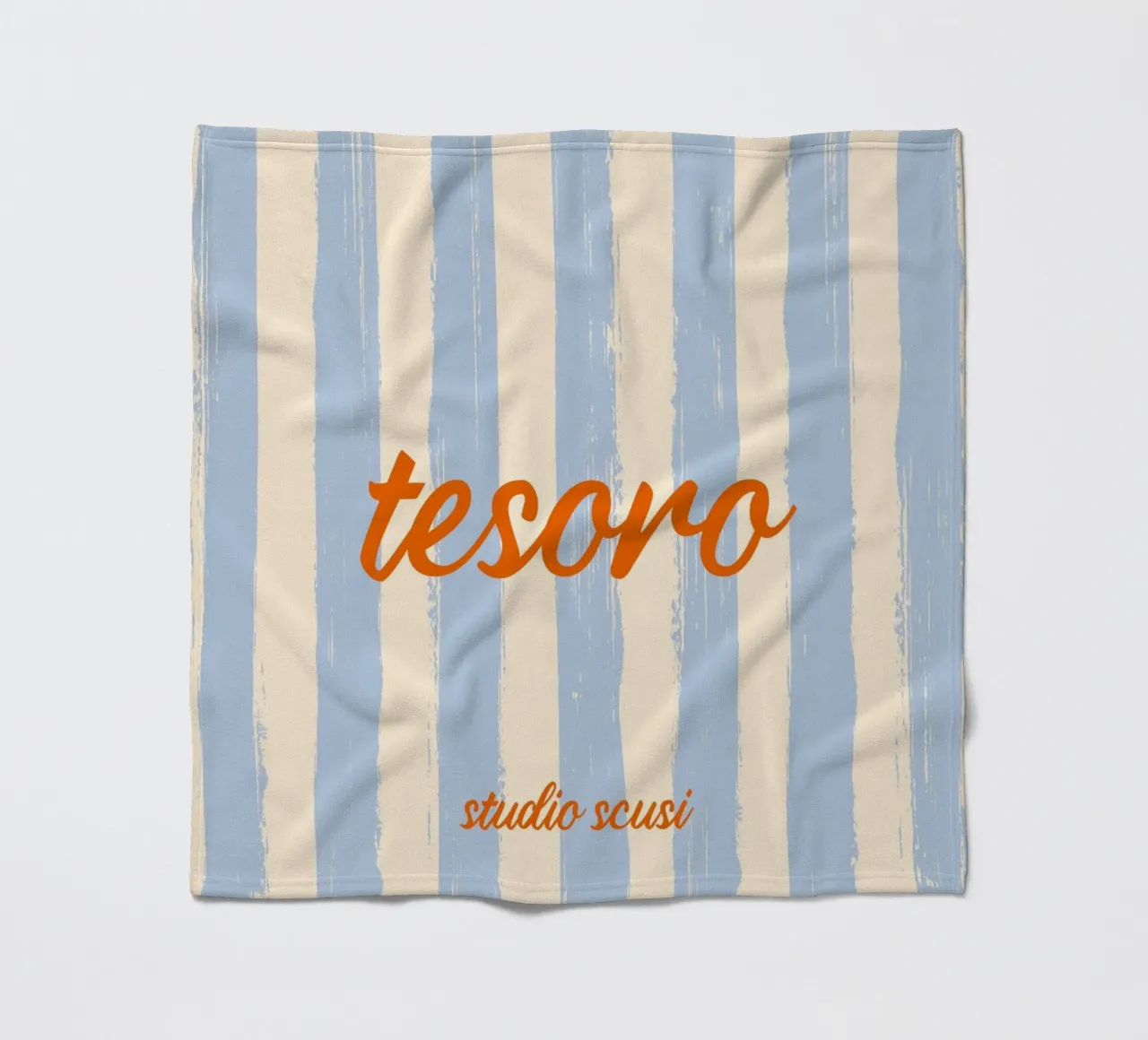 Tesoro - Kosename Schatz auf Italienisch oder Spanisch coperta in pile da studio scusi