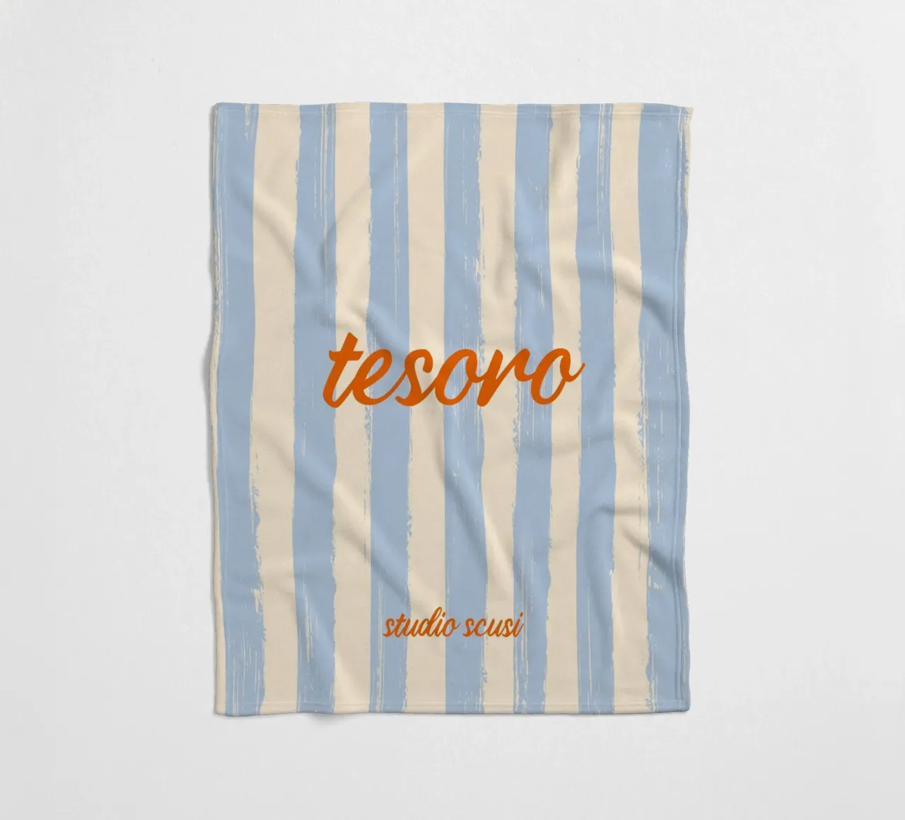 Tesoro - Kosename Schatz auf Italienisch oder Spanisch coperta in pile da studio scusi