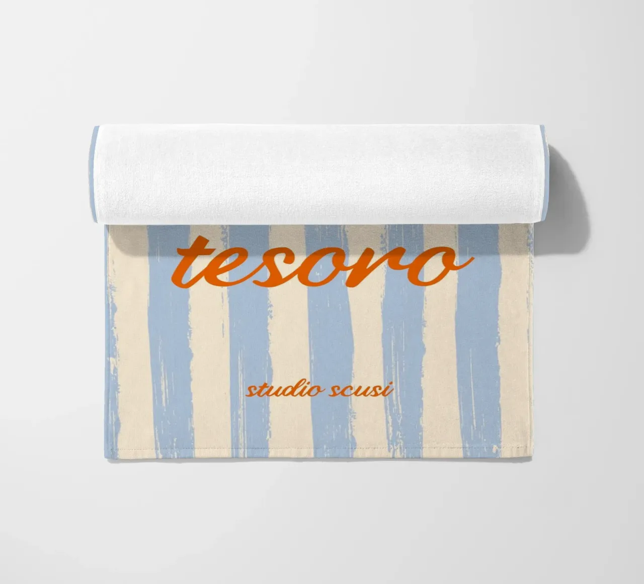 Tesoro - Kosename Schatz auf Italienisch oder Spanisch telo mare da studio scusi