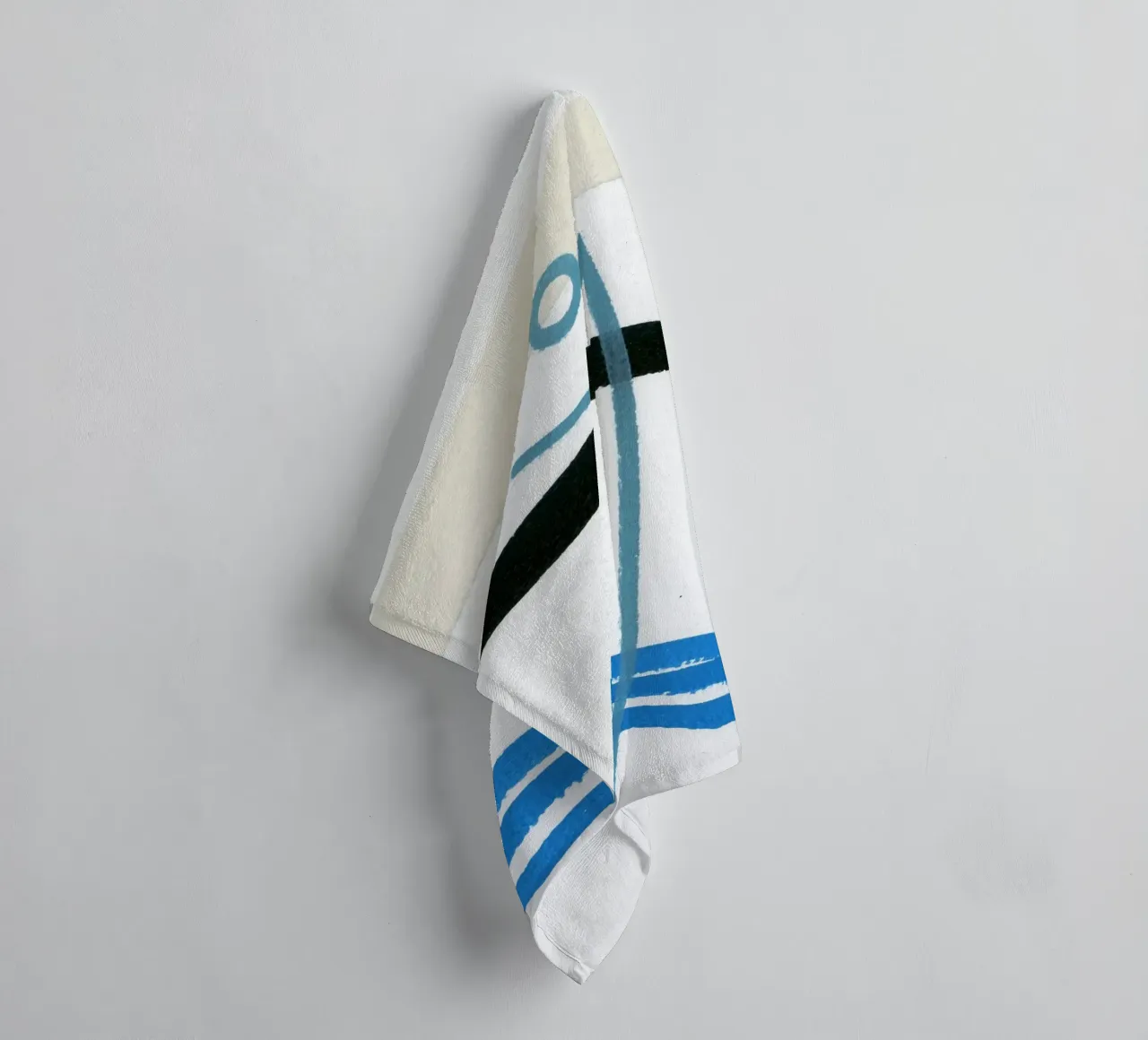 Minimalist fish 1 asciugamano da bagno da gtobonart