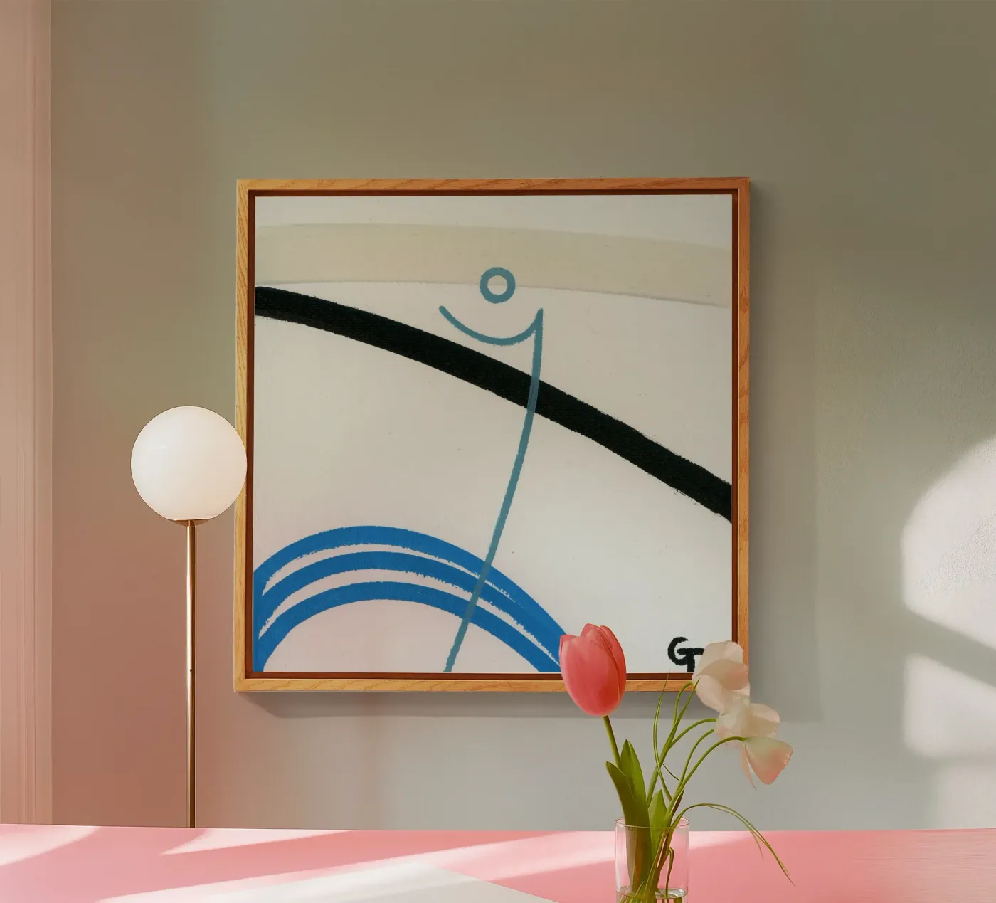 Minimalist fish 1 plexiglass da gtobonart