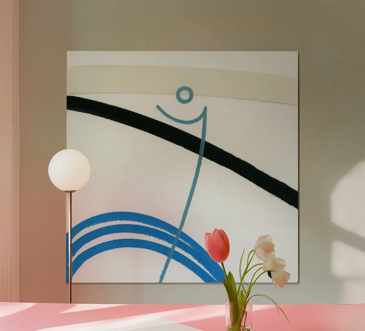 Minimalist fish 1 poster da gtobonart