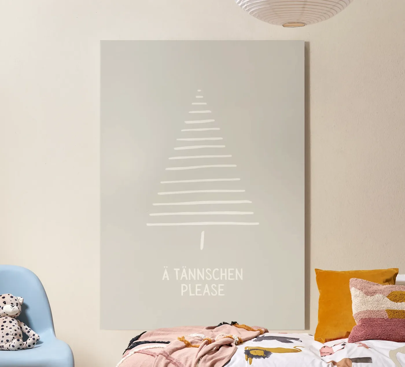 Ä Tännschen please acrylic glass by PurePeachChristmas