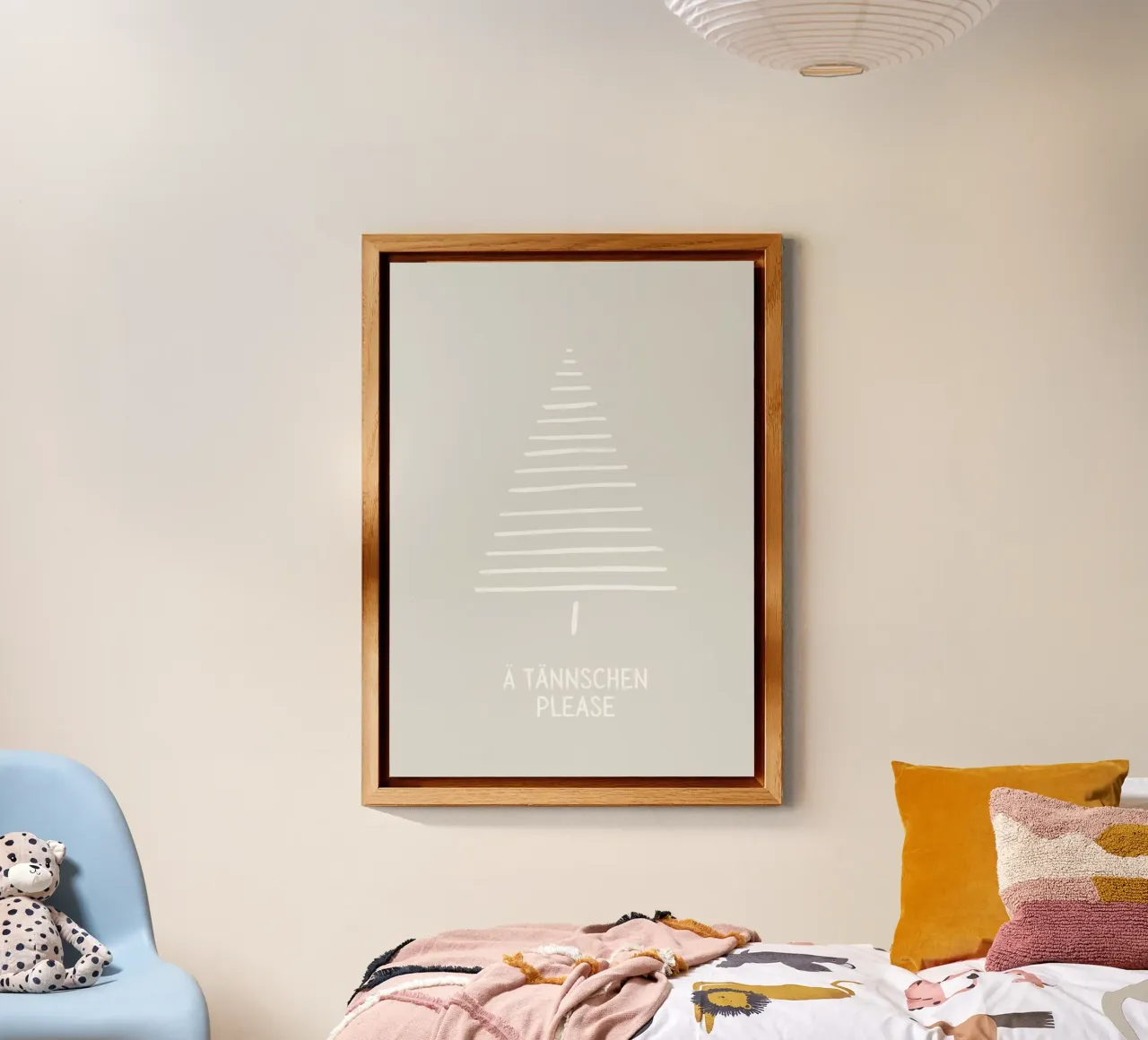 Ä Tännschen please alu-dibond by PurePeachChristmas