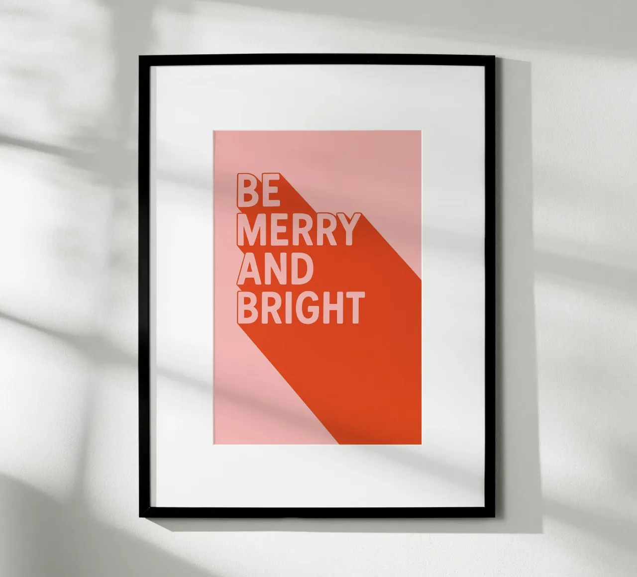 Be Merry and Bright carta hahnemühle da PurePeachChristmas