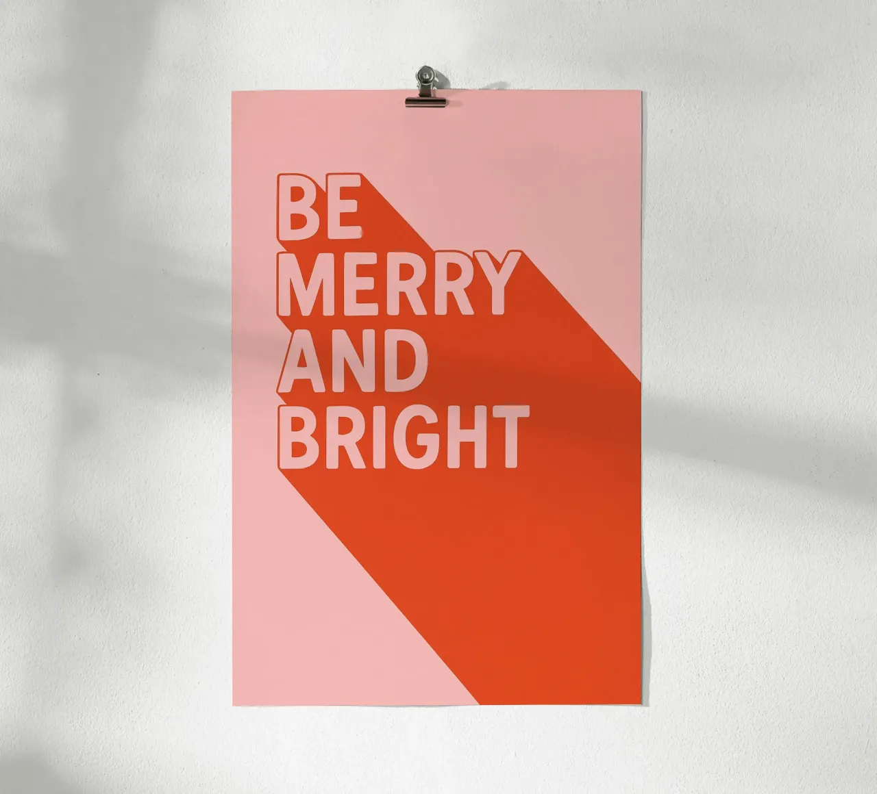 Be Merry and Bright carta hahnemühle da PurePeachChristmas