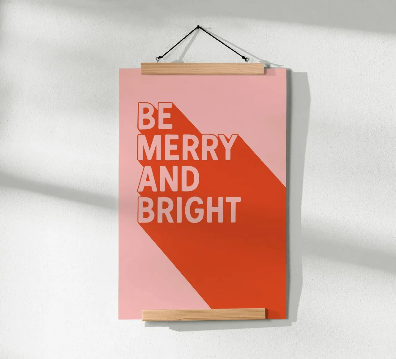 Be Merry and Bright carta hahnemühle da PurePeachChristmas