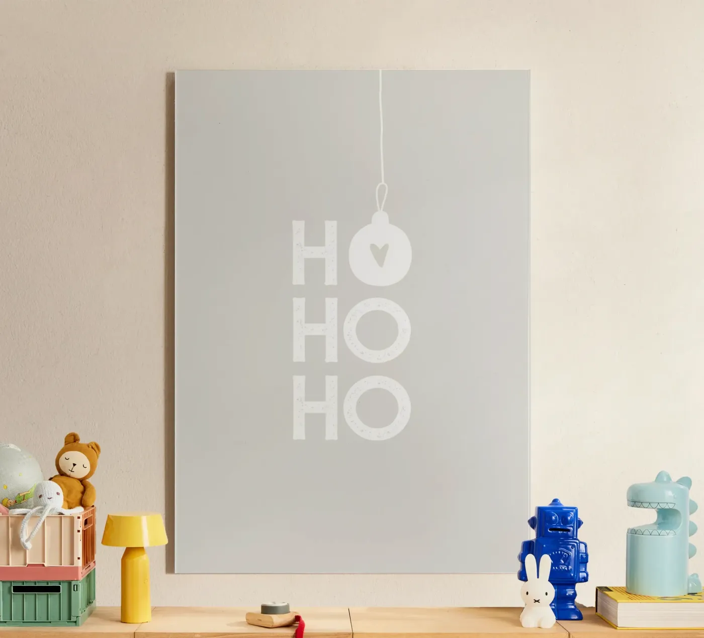 HO HO HO Acryl-Glas von PurePeachChristmas
