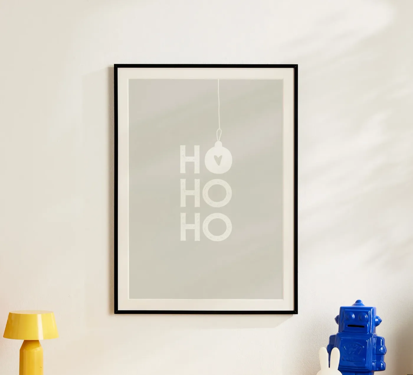 HO HO HO Poster von PurePeachChristmas