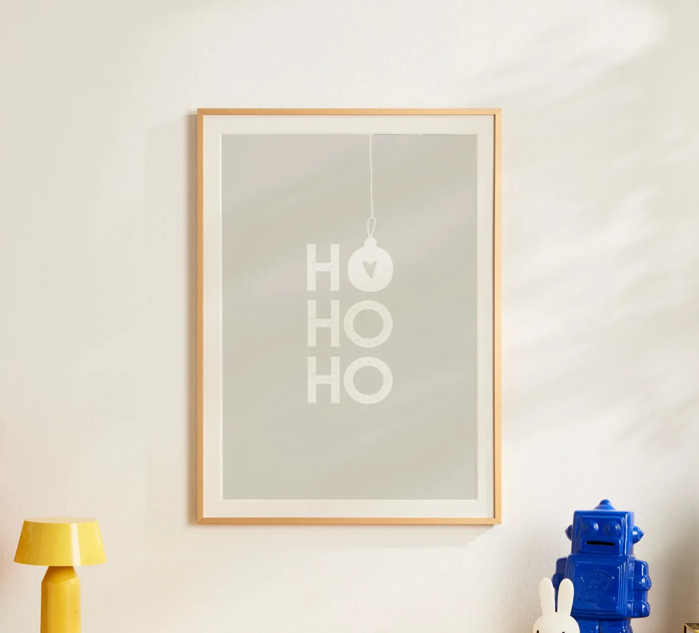 HO HO HO Poster von PurePeachChristmas