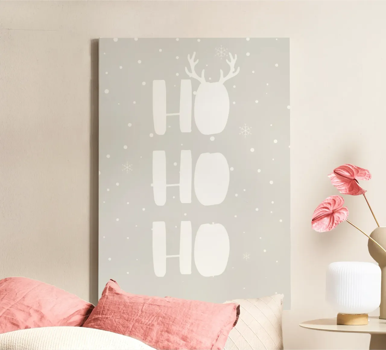 HO HO HO canvas by PurePeachChristmas