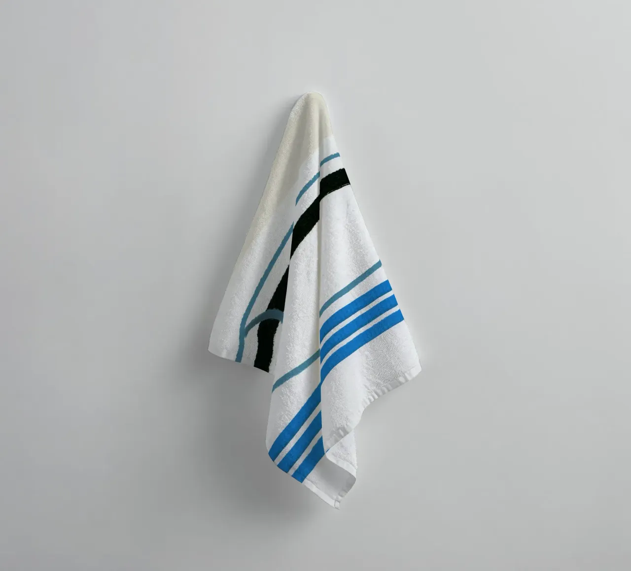 Pesce minimalista 2 asciugamano da bagno da gtobonart