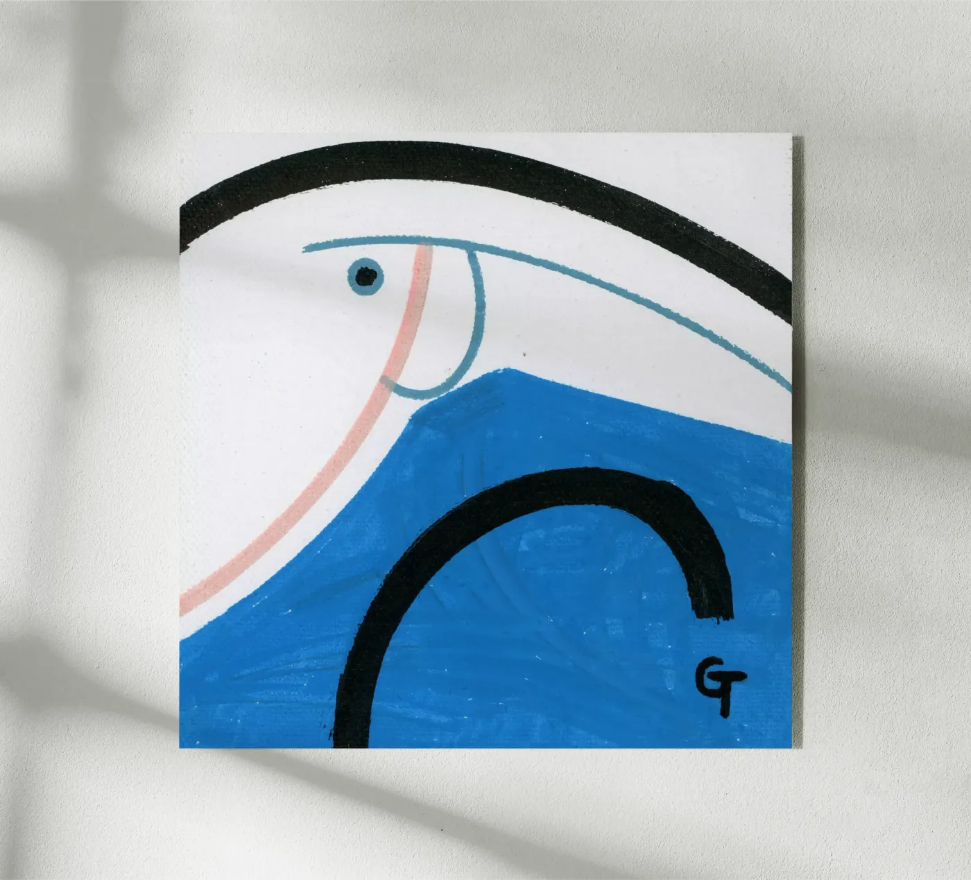 Minimalist fish 3 plexiglass da gtobonart