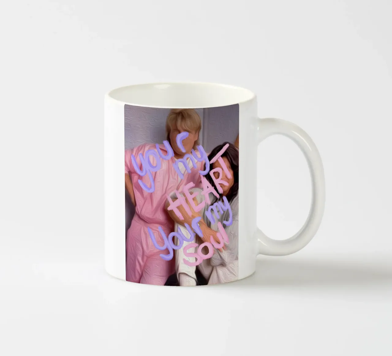 your my heart tazza in ceramica da Hej Ibiza by Ute Arnold