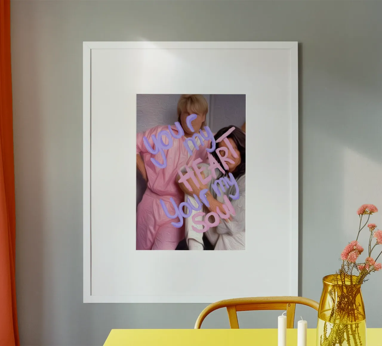 your my heart poster da Hej Ibiza by Ute Arnold