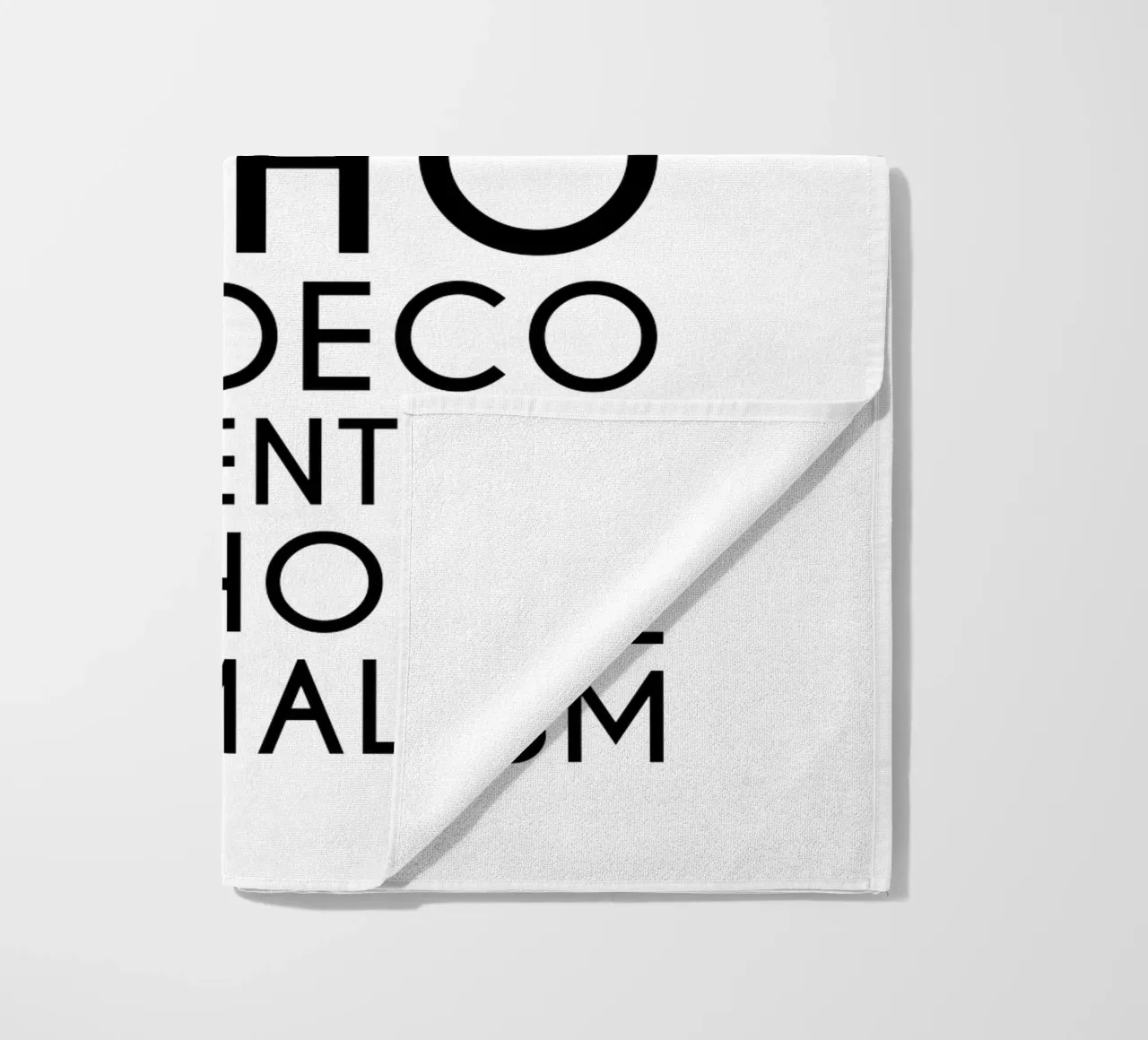 Stili di design per interni - Stili di interni - Typo art telo mare da Typo Designs
