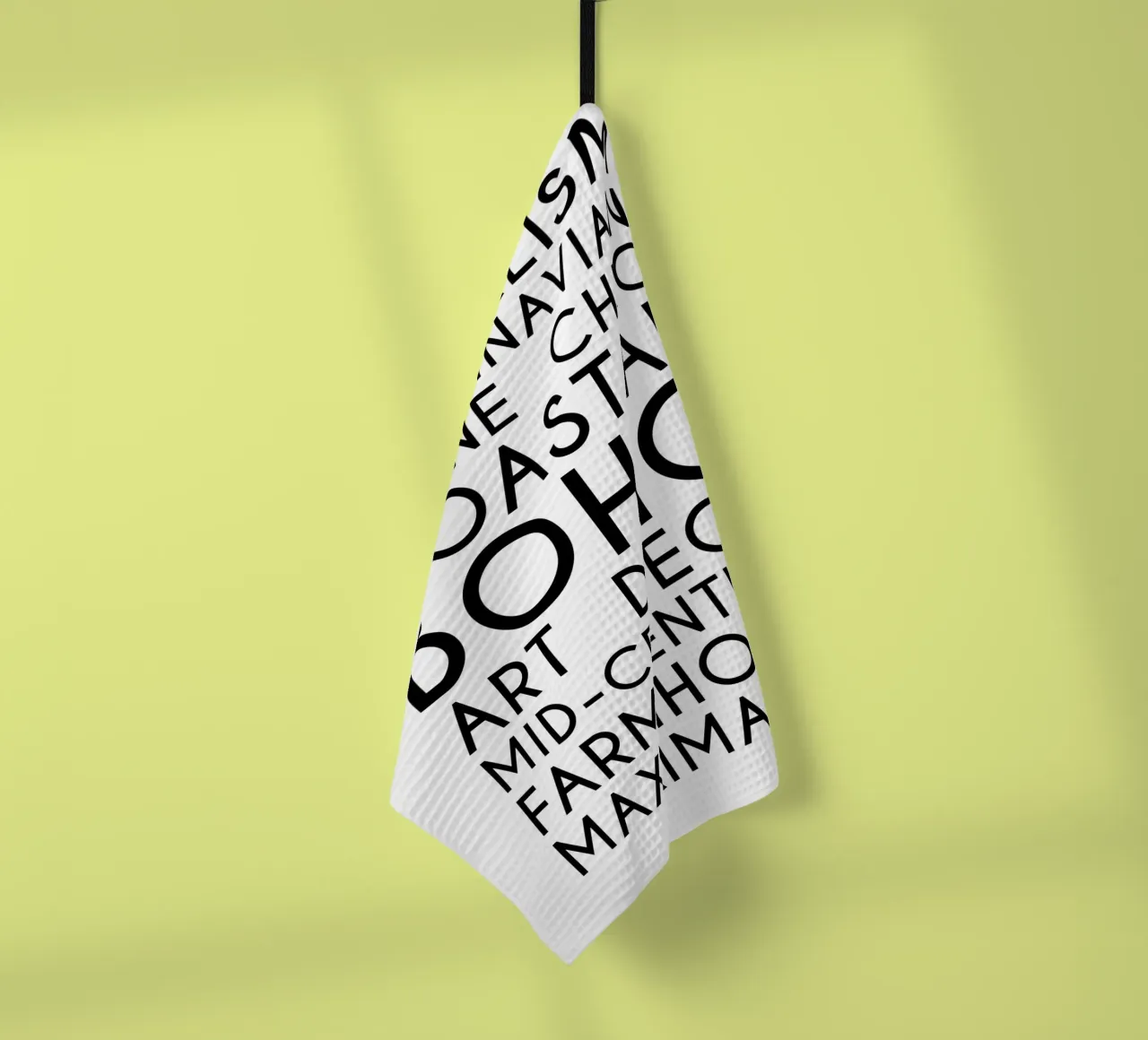 Stili di design per interni - Stili di interni - Typo art canovaccio da cucina da Typo Designs