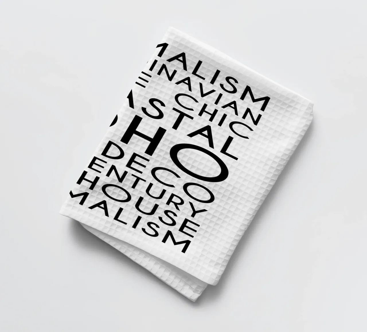 Stili di design per interni - Stili di interni - Typo art canovaccio da cucina da Typo Designs